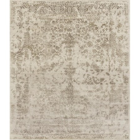 Loloi 7 ft. 9 in. x 9 ft. 9 in. Pearl Rectangular Shape Hand Knotted Area Rug- Heather Gray and Storm PEARPU-01HGSX7999